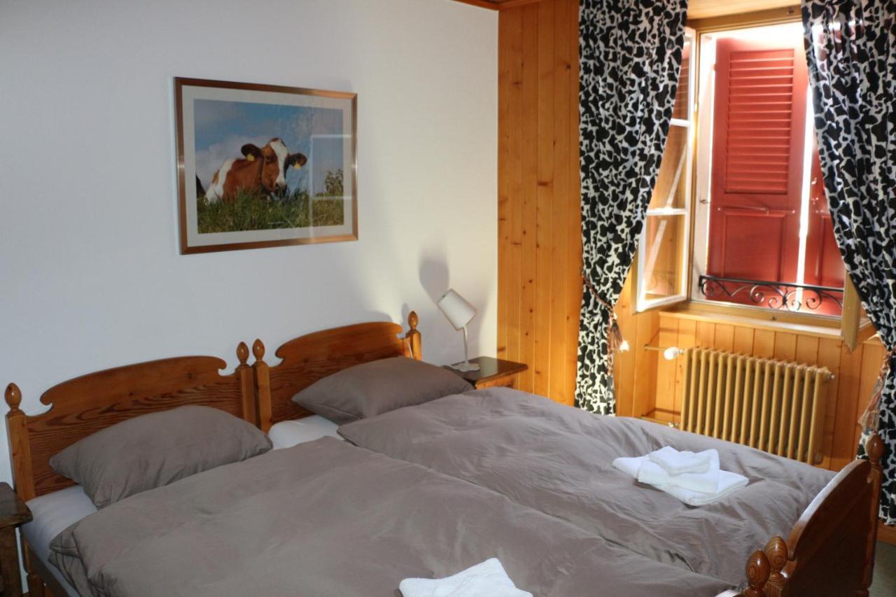 Albeuve Auberge De L'Ange מראה חיצוני תמונה