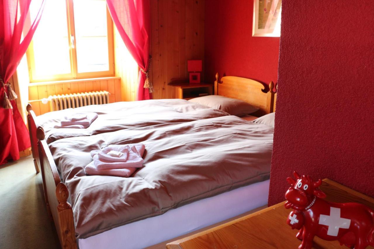 Albeuve Auberge De L'Ange מראה חיצוני תמונה