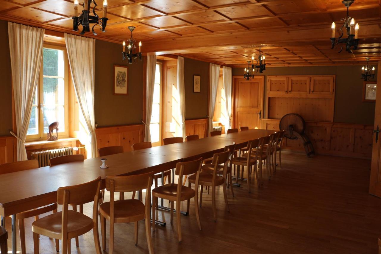 Albeuve Auberge De L'Ange מראה חיצוני תמונה