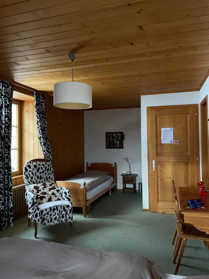 Albeuve Auberge De L'Ange מראה חיצוני תמונה