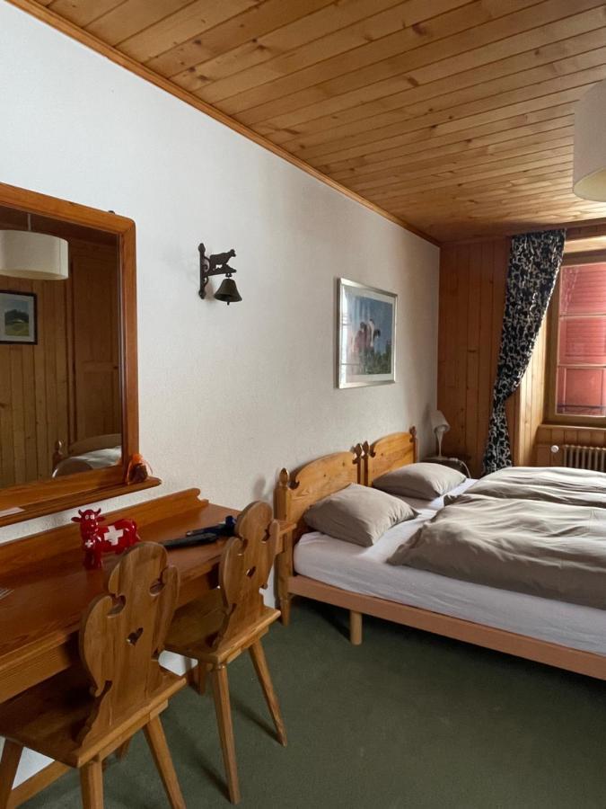 Albeuve Auberge De L'Ange מראה חיצוני תמונה