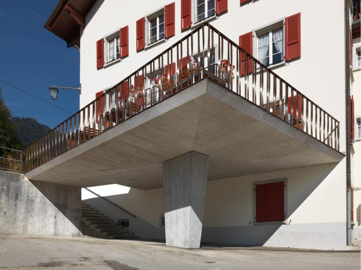 Albeuve Auberge De L'Ange מראה חיצוני תמונה