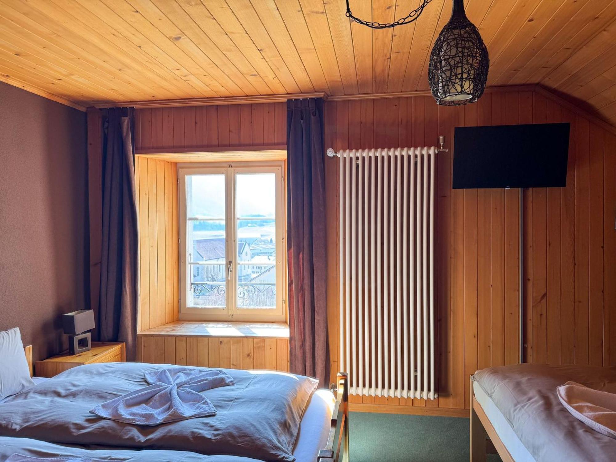 Albeuve Auberge De L'Ange מראה חיצוני תמונה