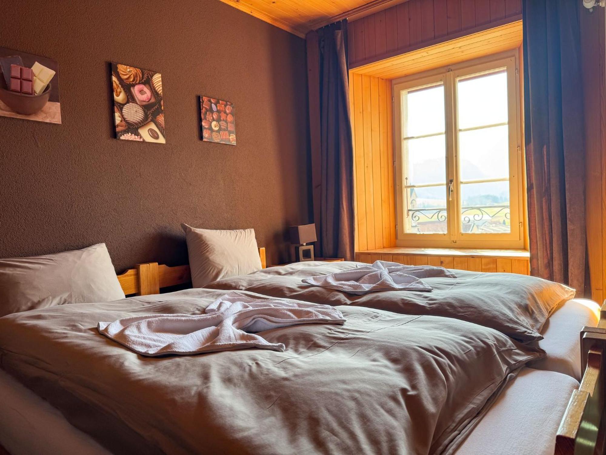 Albeuve Auberge De L'Ange מראה חיצוני תמונה